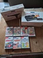Sega Master System II met games en Light Phaser, Spelcomputers en Games, Spelcomputers | Sega, Ophalen, Master System, Met 1 controller
