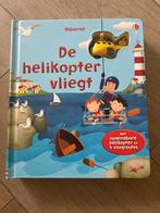 De helikopter vliegt - kinderboek, Ophalen, Zo goed als nieuw, Uitklap-, Voel- of Ontdekboek, 2 tot 3 jaar