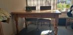 grenen houten eettafel, Huis en Inrichting, Tafels | Sidetables, Ophalen, Gebruikt, 200 cm of meer, 25 tot 50 cm