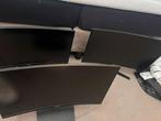 5 curved monitoren, Computers en Software, Monitoren, Ophalen, Zo goed als nieuw, IPS