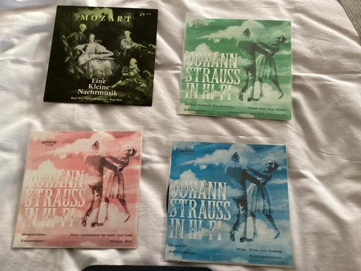 Singeltjes klassiek muziek, Cd's en Dvd's, Vinyl | Klassiek, Zo goed als nieuw, Classicisme, Kamermuziek, Overige formaten, Ophalen of Verzenden