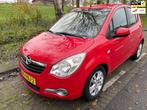 Opel Agila 1.2 Edition automaat , airco, Gebruikt, 4 cilinders, Origineel Nederlands, Bedrijf