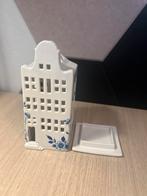 Delfts blauw waxinelicht houder - nieuw in doos, Huis en Inrichting, Woonaccessoires | Kandelaars en Kaarsen, Overige materialen