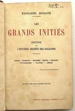 Les Grands Initiés 1927 Schuré - Fraaie band, Antiek en Kunst, Antiek | Boeken en Bijbels, Ophalen of Verzenden