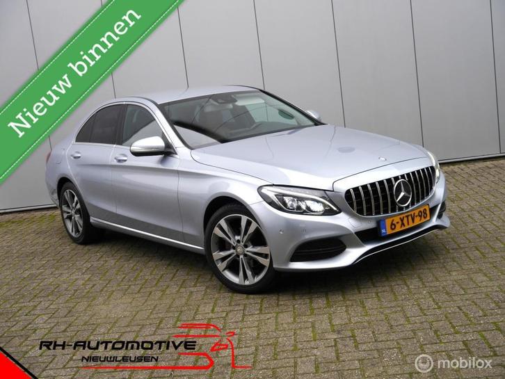Mercedes C180 facelift 156pk NL-Auto Leder/PDC/Cruise/NAP, Auto's, Mercedes-Benz, Bedrijf, Te koop, C-Klasse, ABS, Airbags, Airconditioning