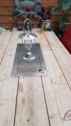 Steigerhouten Tafel met Brander - Gaaf! Doe goed bod, Ophalen