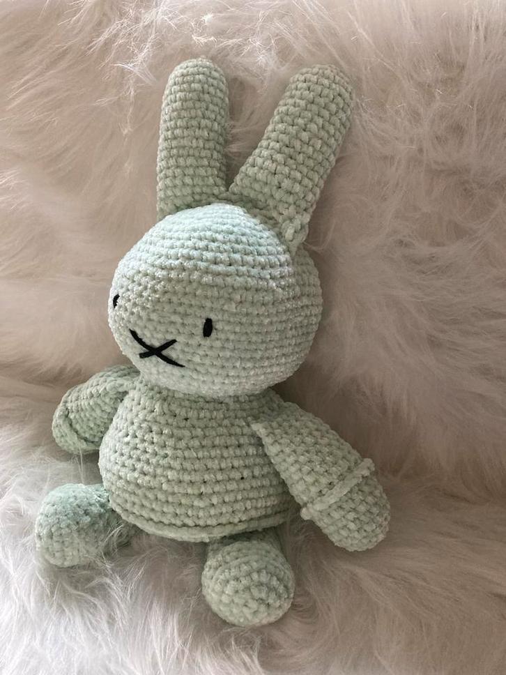Handgemaakte Nijntje Knuffel, Kinderen en Baby's, Speelgoed | Knuffels en Pluche, Nieuw, Konijn, Ophalen of Verzenden