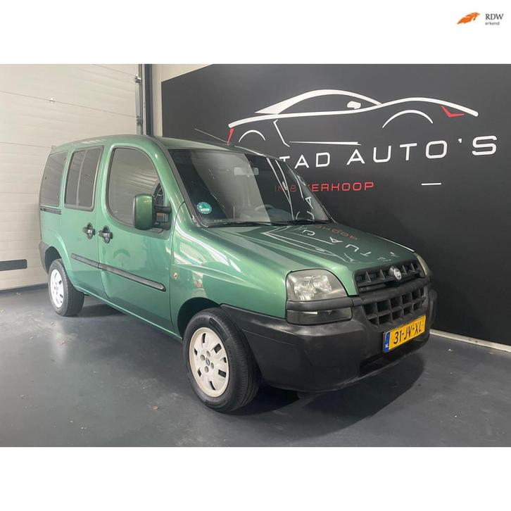 Fiat Doblò 1.6-16V ELX, Auto's, Fiat, Bedrijf, Te koop, Doblo, Airbags, Centrale vergrendeling, Elektrische buitenspiegels, Elektrische ramen