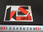 sticker hoogezand sappemeer oké, Ophalen, Zo goed als nieuw