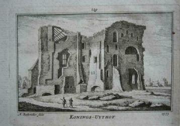 129 / Delft Konings Uithof Kopergravure 18e Eeuw beschikbaar voor biedingen