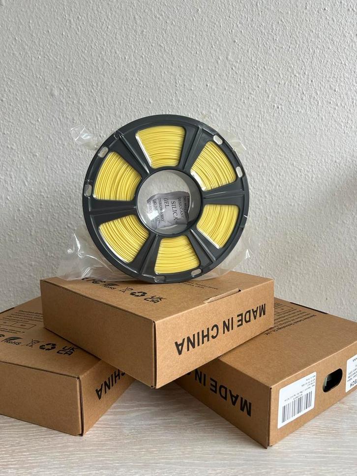 PLA matt filament Geel 1kg, 1,75 mm 3d printer, Computers en Software, 3D-printerbenodigheden, Nieuw, Ophalen of Verzenden