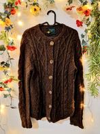 Prachtig dik gebreid Aran Trachten origineel bruin vest, Kleding | Dames, Truien en Vesten, Ophalen of Verzenden, Zo goed als nieuw