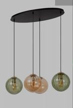 Lucide hanglamp MONSAREZ amber/groen glas dimbaar NIEUW in📦, Huis en Inrichting, Lampen | Hanglampen, Nieuw, Ophalen of Verzenden