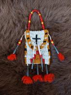 Native American buckskin buideltje., Verzamelen, Overige Verzamelen, Ophalen of Verzenden