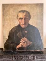 Oude man met pijp, Hollandse School, ca. 1900, Ophalen