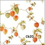Servetten decoupage/bullet journal – lampionplant C620, Verzenden, Nieuw, Materiaal
