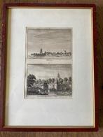 Kopergravure Tiel 1742 / Buurensche Poort te Tiel 1742, Antiek en Kunst, Kunst | Etsen en Gravures, Ophalen of Verzenden