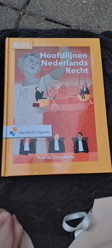 C.J. Loonstra - Hoofdlijnen Nederlands recht, Boeken, Wetenschap, Zo goed als nieuw, Overige wetenschappen, Ophalen of Verzenden