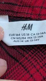 Blouse maat 164 - houthakker, Kinderen en Baby's, Jongen of Meisje, H&M, Overhemd of Blouse, Ophalen of Verzenden