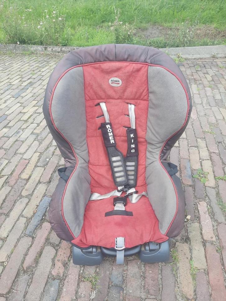 Römer King Autostoel, Kinderen en Baby's, Autostoeltjes, Gebruikt, Romer, Autogordel, Verstelbare rugleuning, Zijbescherming, Ophalen of Verzenden