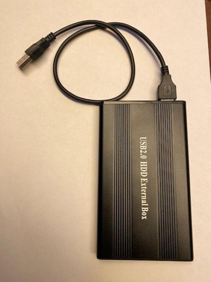 Harde Schijf Behuizing voor 2.5 SSD en HDD IDE schijven USB, Computers en Software, Harde schijven, Nieuw, Extern, HDD, IDE, Ophalen