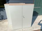 Kasten met stalen liggers 3x, Huis en Inrichting, Kasten | Roldeurkasten en Archiefkasten, Gebruikt, 100 tot 150 cm, Kunststof