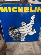 Oud Emaille Michelin Bord - Vintage Decoratie, Ophalen