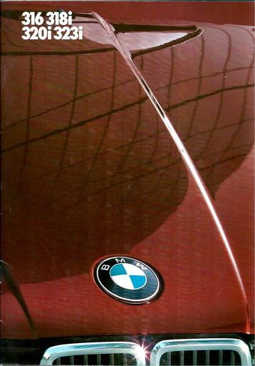 Brochure BMW 3 serie 1984 beschikbaar voor biedingen