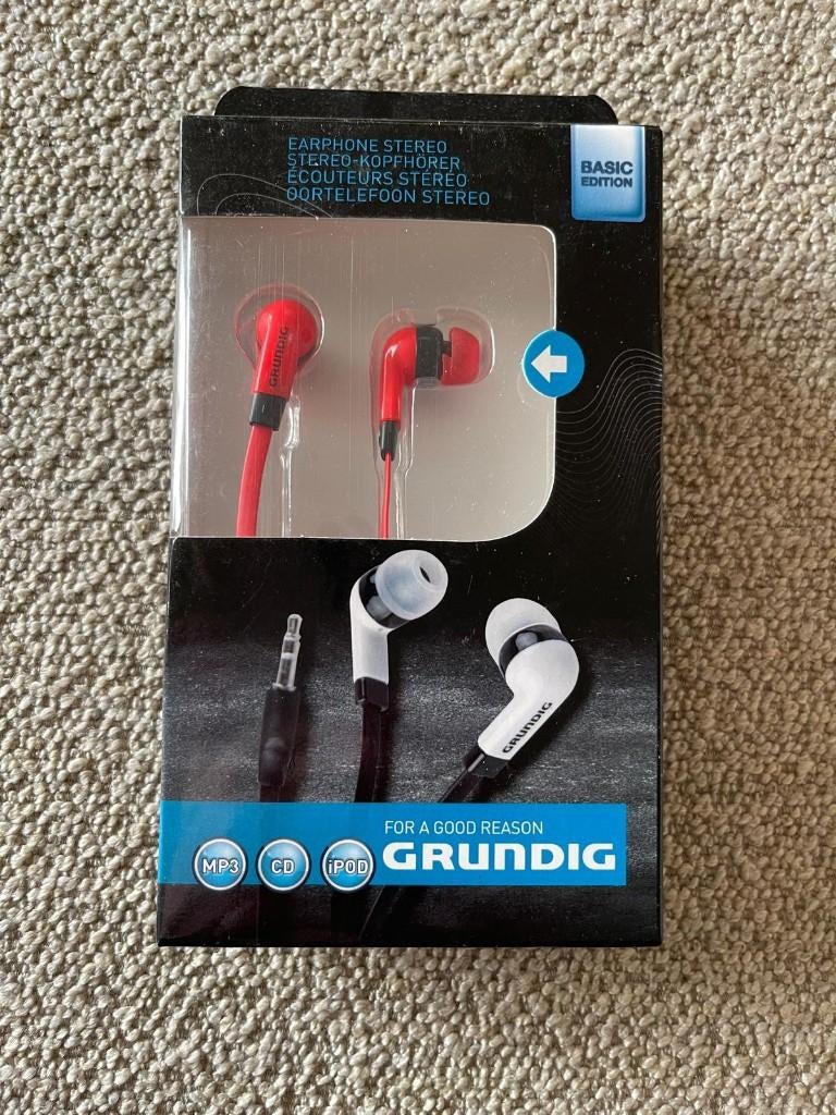 Stereo headset, Computers en Software, Headsets, In-ear, Nieuw, Ophalen of Verzenden, Bedraad