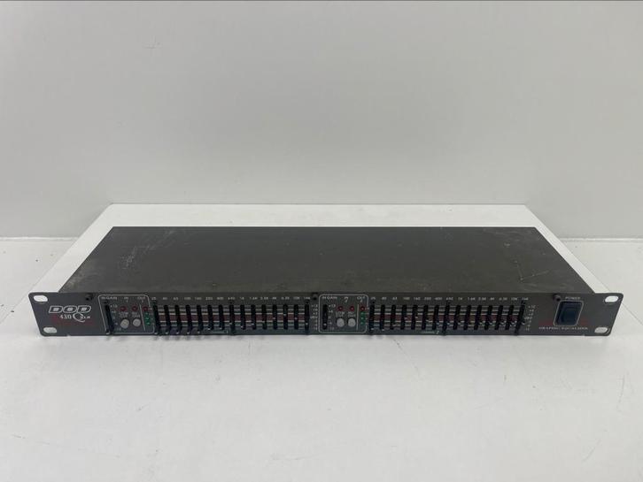 DOD SR 430 Qx Stereo Dual 15 band EQ Equalizer 1He 19inch !!, Audio, Tv en Foto, Professionele Audio-, Tv- en Video-apparatuur