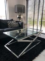 Eichholtz Criss Cross salontafel, Huis en Inrichting, Tafels | Salontafels, Ophalen, Gebruikt, 100 tot 150 cm, 50 tot 100 cm