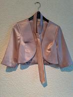 Licht roze bolero jasje met bijpassende stropdas. L, Kleding | Dames, Jasjes, Kostuums en Pakken, Jasje, Ophalen of Verzenden