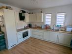 Keuken in L-opstelling incl. apparatuur, Huis en Inrichting, Keuken | Complete keukens, Ophalen, Gebruikt, Wit, Hoekkeuken