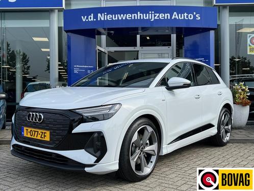 Audi Q4 e-tron 40 S edition 77 kWh | 1150 ex BTW Full Operat, Auto's, Audi, Bedrijf, Te koop, Q4 e-tron, ABS, Achteruitrijcamera