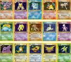 Gezocht! Pokemon kaarten van de eerste sets., Hobby en Vrije tijd, Ophalen of Verzenden, Zo goed als nieuw