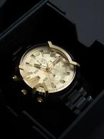 DIESEL Horloge - Zwart / Goud, Overige merken, Staal, Staal, Polshorloge