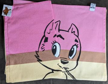 Nieuw, Set keukenhanddoek en theedoek TOM POES, Tompouce beschikbaar voor biedingen