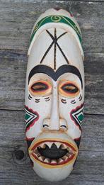Houten Masker - 49x17 cm, Antiek en Kunst, Ophalen of Verzenden