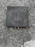Rubberen tegels ca 50x50x6 speeltoestel stal ed 20m2, Ophalen, Gebruikt, Rubber, 10 m² of meer