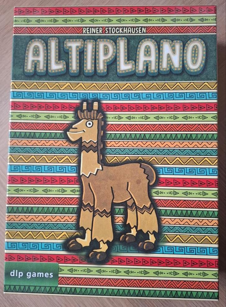 Altiplano Bordspel - Engelstalige Editie, Hobby en Vrije tijd, Gezelschapsspellen | Bordspellen, Zo goed als nieuw, Een of twee spelers