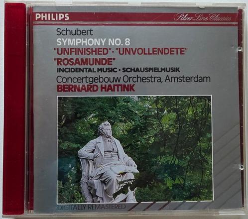 Schubert - Unvollendete, Concertgebouworkest o.l.v. Haitink, Cd's en Dvd's, Cd's | Klassiek, Zo goed als nieuw, Orkest of Ballet