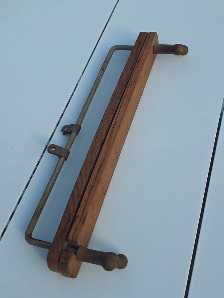 Zeldzaam & prachtig antiek klemrek met snelsluiting €19 !!, Antiek en Kunst, Antiek | Gereedschap en Instrumenten, Ophalen of Verzenden