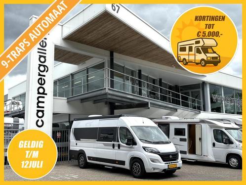 Bavaria V630 DWARSBED 9-TRAPS AUTOMAAT FIAT 8 SLECHTS 4481KM, Caravans en Kamperen, Campers, Bedrijf, Bus-model, tot en met 3
