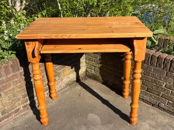Sidetable  - grenen - computer tafel