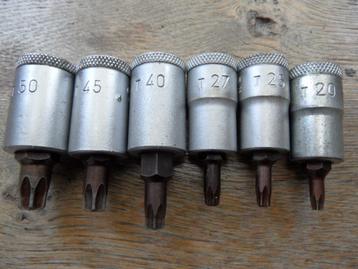 GEDORE ITX 30 torx doppen T20 T25 T27 T40 T45 T50 3/8 beschikbaar voor biedingen