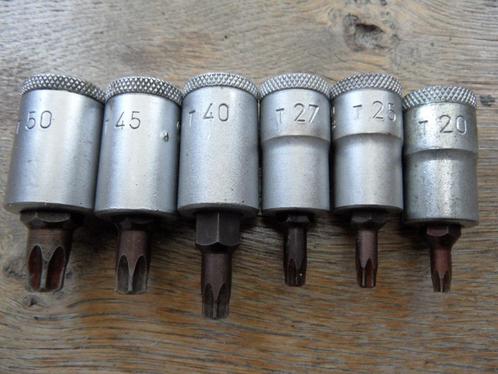 GEDORE ITX 30 torx doppen T20 T25 T27 T40 T45 T50 3/8, Auto diversen, Autogereedschap, Zo goed als nieuw, Ophalen of Verzenden