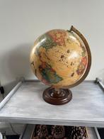 Vintage wereldbol met licht, Verlicht, Zo goed als nieuw, Ophalen