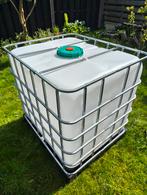 IBC 1000L met kraantje, Tuin en Terras, 150 liter of meer, Ophalen, Zo goed als nieuw, Met kraantje