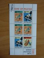 Velletje kinderpostzegels 1992 - kind en muziek, Postzegels en Munten, Verzenden, Postfris