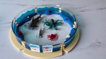 Playmobil Bassin voor zeedieren 9063 incl haai en ocopus beschikbaar voor biedingen